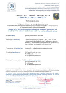 certyfikat ISO 9001 - 2025-28